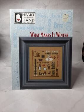 Heart In Hand Cross Stitch Pattern What Makes It Winter 2008